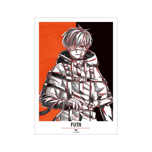 『MILGRAM -ミルグラム-』フータ Ani-Art BLACK LABEL A3マット加工ポスター【202510再販】